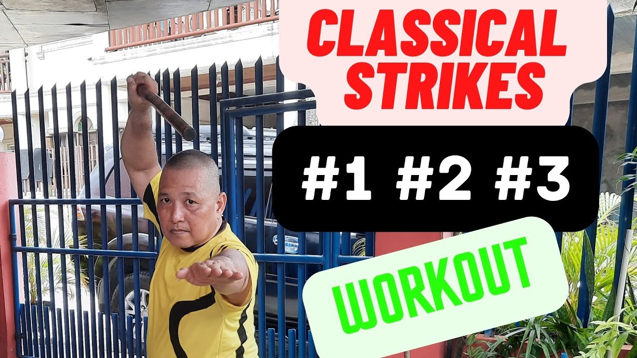 Must Know Arnis CLASSICAL STRIKES 1 2 3 DOBLADA ROMPIDA #kali #arnis # ...