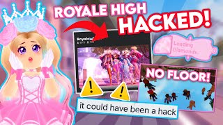 ️ WAS ROYALE HIGH HACKED? WHAT HAPPENED? Royale High Glitch Diamond Beach Summer Update 2021