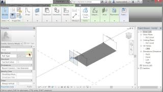 Revit ADAPTIVE COMPONENT LOUVER STRAIGHT