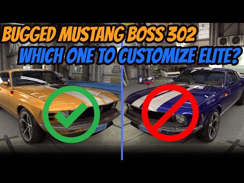 CSR2 | Bugged Mustang Boss 302 | Customize the gifted Car! | Elite Customization
