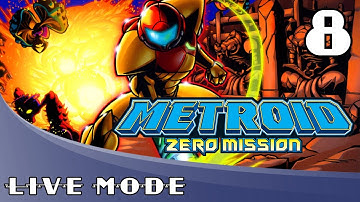 Metroid: Zero Mission Blind Run: Part 8 - FINALE - Metroid Monday Live Stream - Game Mode