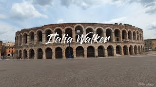 VERONA WALK NOW | Piazza Bra - Ponte Pietra  | ITALY | 4K Ultra HD