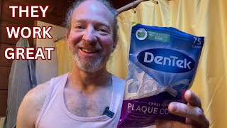 DenTek Cross Flosser Plaque Control Floss Picks