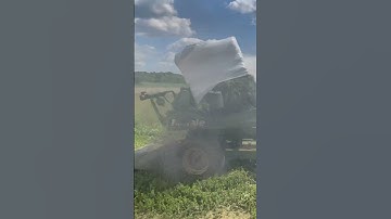 Wrapping Bales on the Wisconsin Farm