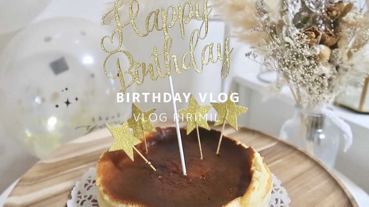 3歳の誕生日 おうちスタジオで可愛く チーズケーキ作り Youtube