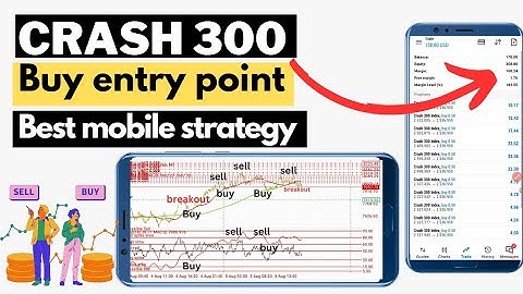 Crash 300 best scalping indicator || deriv buy sell strategy || 99.9% accurate mobile indicator mt5