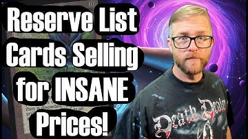 Are Reserve List Cards the Next BIG Thing in Magic? Top Ten Reserve list Cards Sept 6th `13th 2025