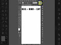 How to design a Logo/ negative space logo #logo #logodesign #youtubeshorts #illustrator