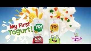 Heavenly Blush YO! High Fiber Yogurt For Kids