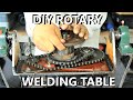 Diy welding rotary table using car rims