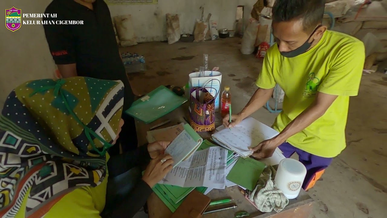 Peninjauan Bank Sampah Harupat Kelurahan Cigembor Ciamis