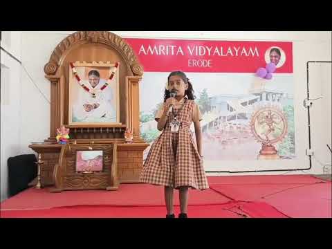 AMRTA VIDYALAYAM | ERODE | 2026-27 | CLASS II SELF INTRODUCTION ACTIVITY