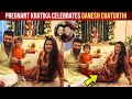 2nd Time Pregnant Kratika Sengar Celebrates Ganesh Chaturthi With Daughter Devika &amp; Husband Nikitin