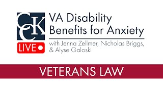 VA Disability Benefits for Anxiety