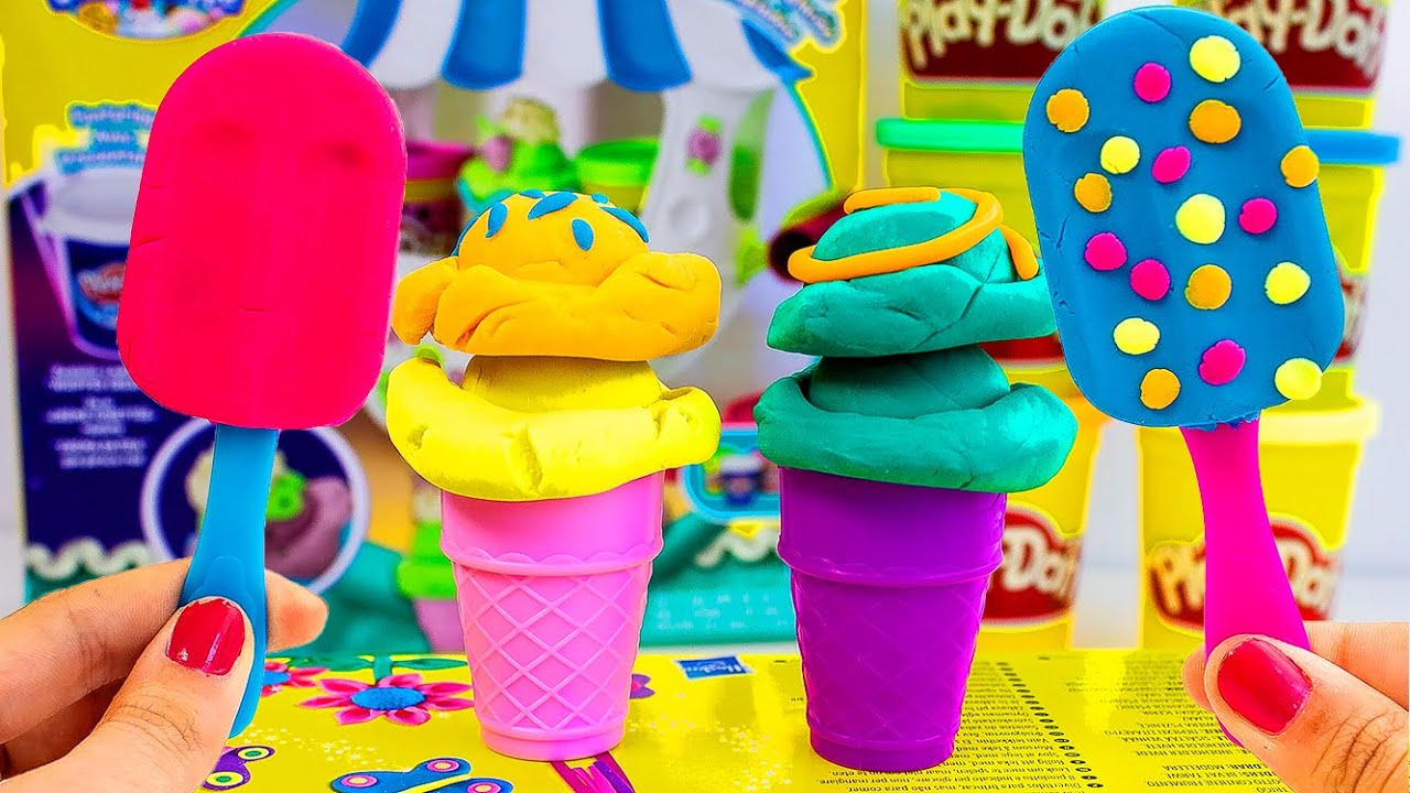 playdoh videos cars Make Play Doh Ice Creams with Play-Doh Scoops 'n Treats Playset