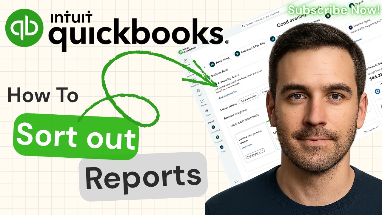 How to Sort a Report in QuickBooks (Step-by-Step Guide) | QuickBooks ...