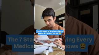 The 7 Stages of Studying Every Medical Student Knows 😂
