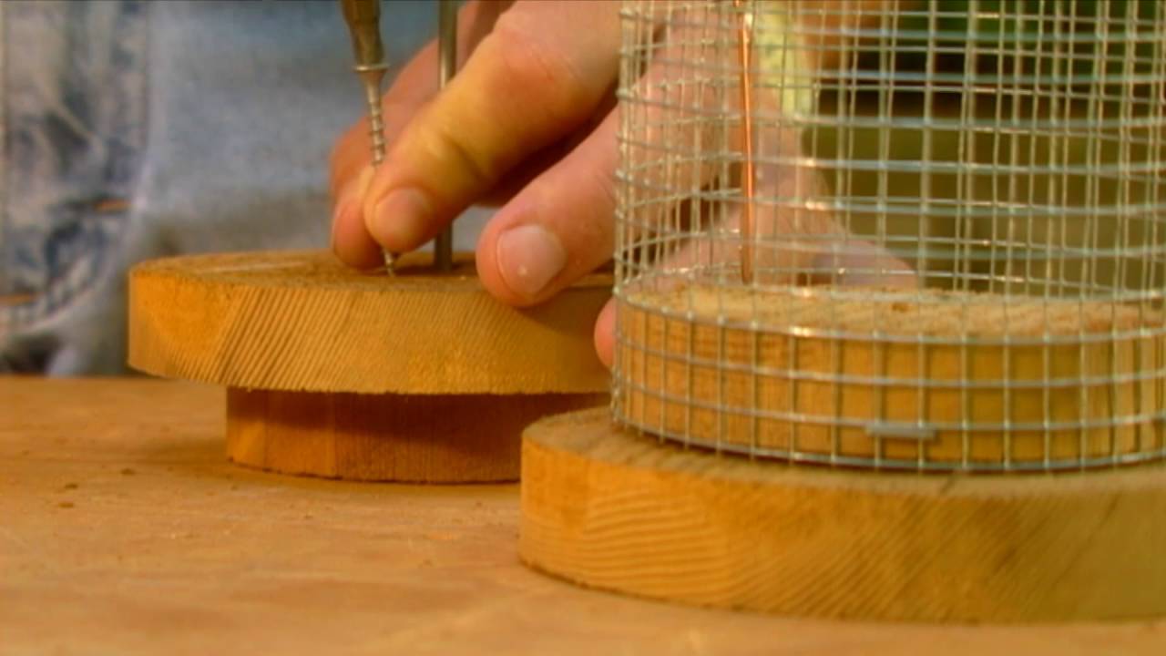 Peanut Bird Feeder Building Plans - YouTube