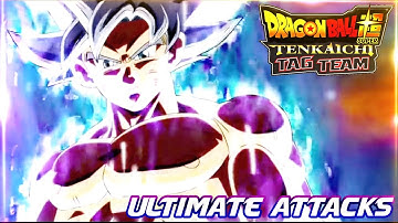 DBZ TTT MOD | Goku Mastered Ultra Instinct All Ultimate Attacks Vs Jiren Limit Breaker