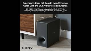 Sony HT-A3000 Dolby Atmos Soundbar Bundle Review | SW3 Subwoofer + SA-RS8 Rear Speakers