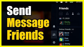 How to Send a Message to your Friends on Steam Deck (Easy Method)