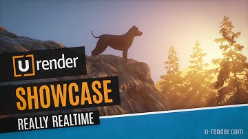 Rocks and Trees and... - Real-time Volumetric Rendering Showcase - U-RENDER