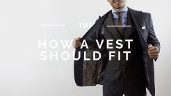 How a Vest / Waistcoat Should Properly Fit - Durasi: 5.19. 