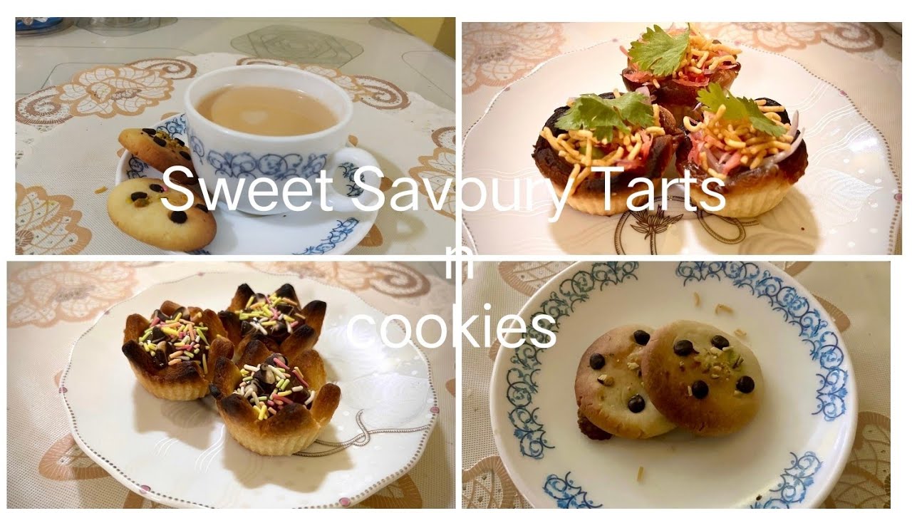 Sweet,savoury tarts