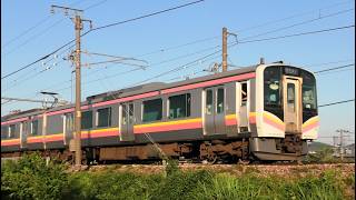 E129系B2+A30編成【4K】信越本線下り普通457M