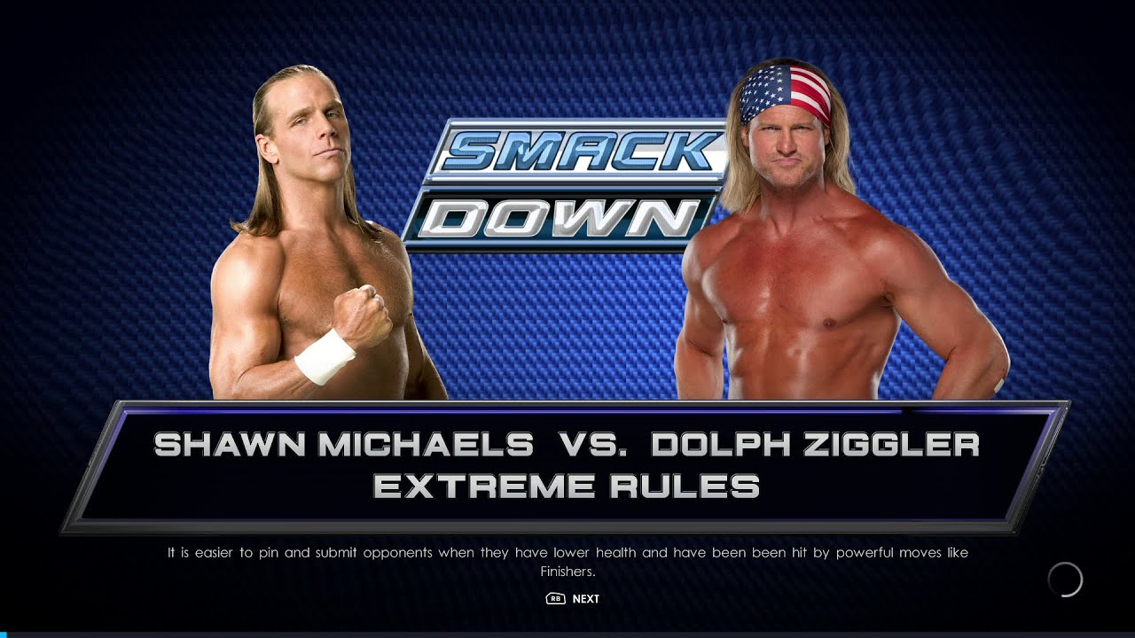 WWE 2K22 Dolph Ziggler vs Shawn Michaels YouTube