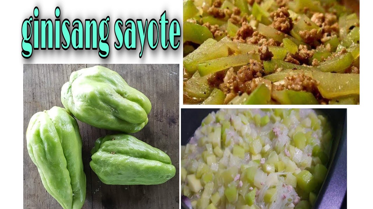 Ginisang Sayote With Giniling #easyCooking/vlog#37 - YouTube