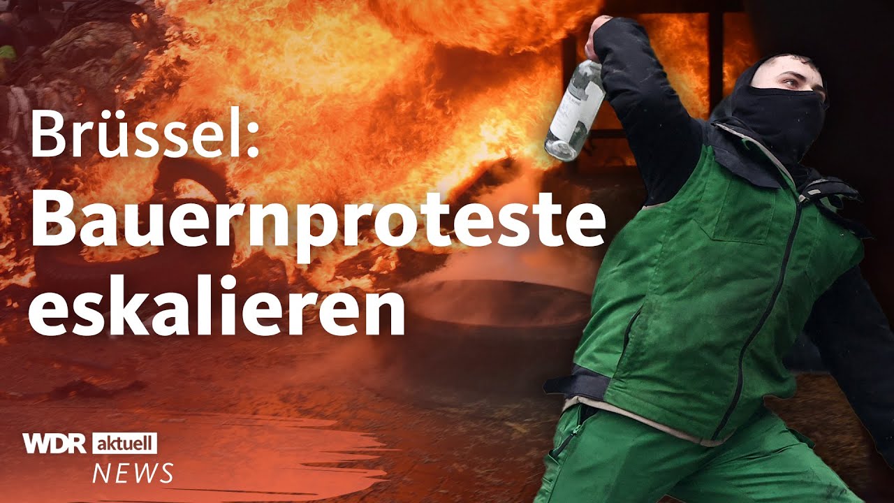 OLAF SCHOLZ: Bauern-Protest! \