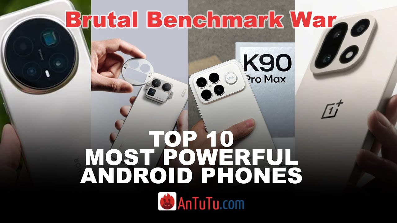 Жестокая война бенчмарков: ТОП-10 самых мощных Android-смартфонов 2025 года