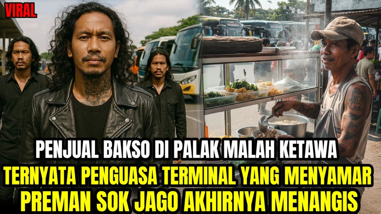 HEBOH🔴 PREMAN SALAH TARGET MEMALAK PENJUAL BAKSO TERNYATA PENGUASA TERMINAL 