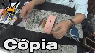 Copiando Iscas com Molde de Silicone - Como Fazer Isca Artificial - Plastisol