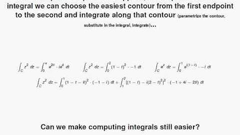 Independence of path and antiderivatives, Part 1