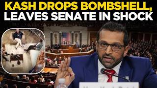Senate Hearing LIVE: Kash Patel Drops Huge Bombshell, Leaves Senate In Shock During Hearing