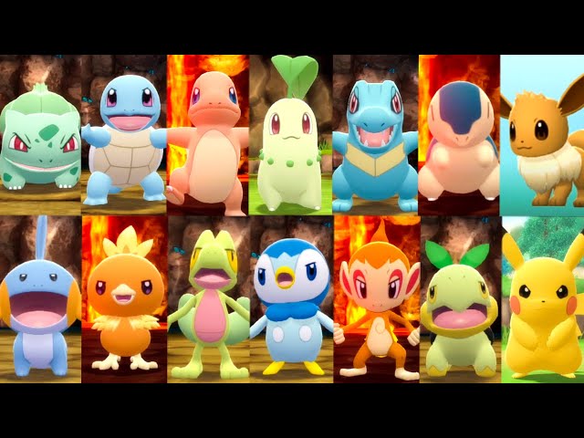 All Eevee Evolutions - Sword and Shield / Brilliant Diamond and Shining  Pearl - PokeFlash