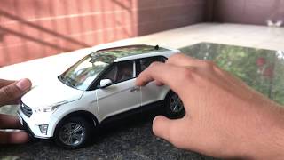 Unboxing of Mini Hyundai CRETA 1/18 Diecast | Hyundai Toy car
