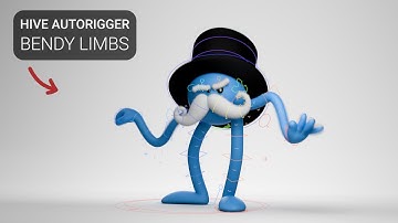 Hive Auto-Rigger Bendy Limbs! Maya