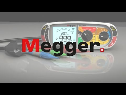 Megger MFT1835 Comprobador Multifunción En BT Mediciones En Baja Tensión