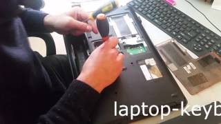 Hp Compaq CQ71 Keyboard Replacment - Αλλαγή πληκτρολογίου σε Hp Compaq CQ71