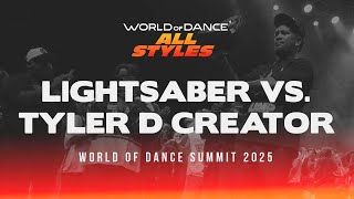 Download Lagu Lightsaber vs. Tyler D Creator | FINAL BATTLE | ALL STYLES | World of Dance Summit 25 | #WODSUMMIT25 MP3 Download Lagu Lightsaber vs. Tyler D Creator | FINAL BATTLE | ALL STYLES | World of Dance Summit 25 | #WODSUMMIT25 MP3