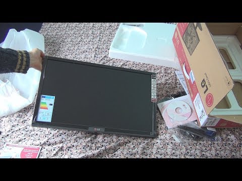 Unboxing and test of LG IPS 24MP55HQ P LED monitor