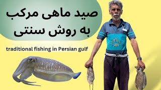 ماهیگیری :صید ماهی مرکب به روش سنتی در خلیج فارس / traditional fishing in Persian gulf