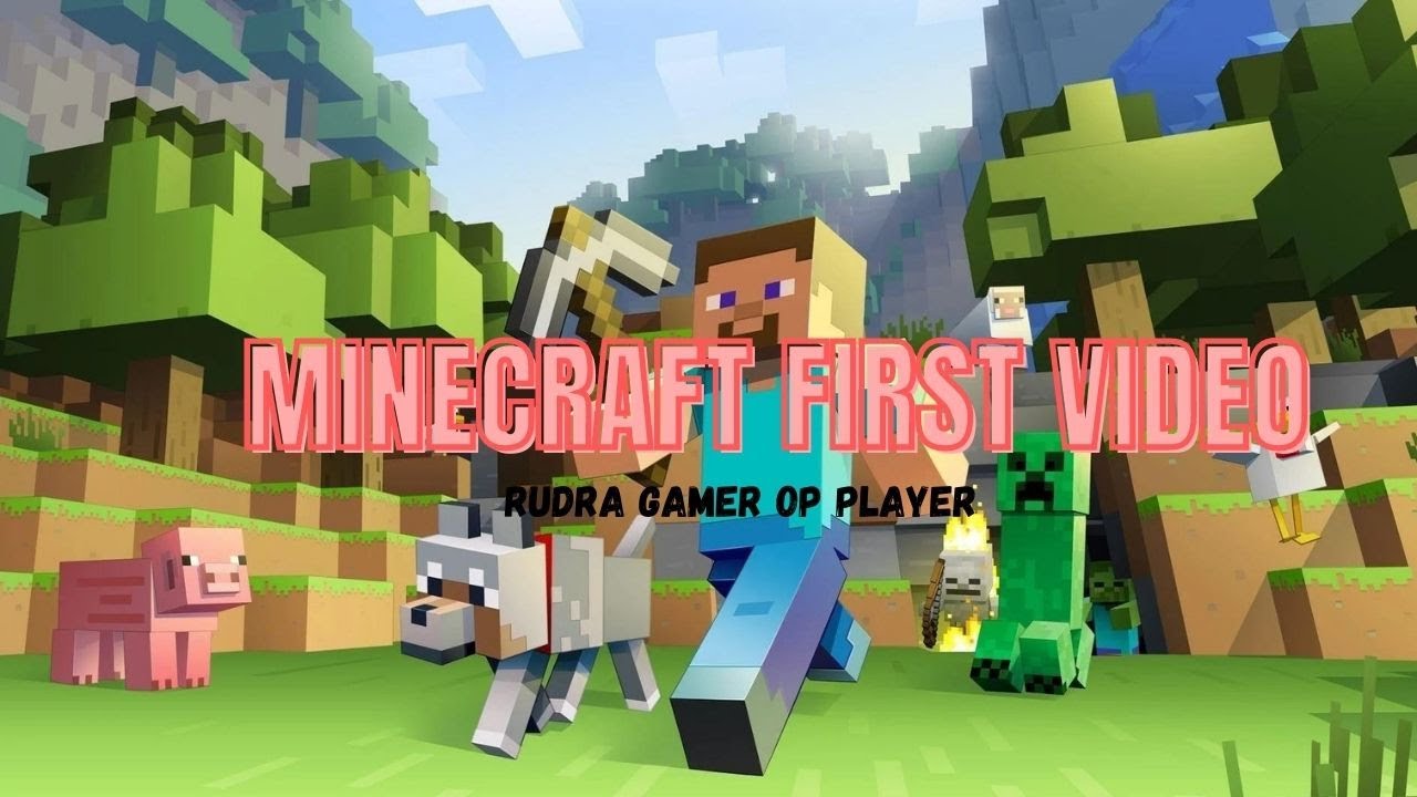 My First Minecraft Video - YouTube