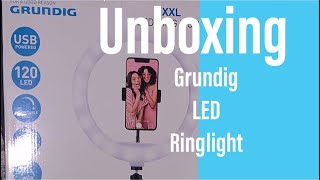 Unboxing Und Aufbau Grundig L Ringlicht Vom Action