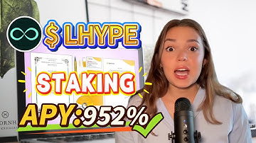 2025 Crypto Strategy: 952% APY via LHYPE stake & Token Farming Project staking