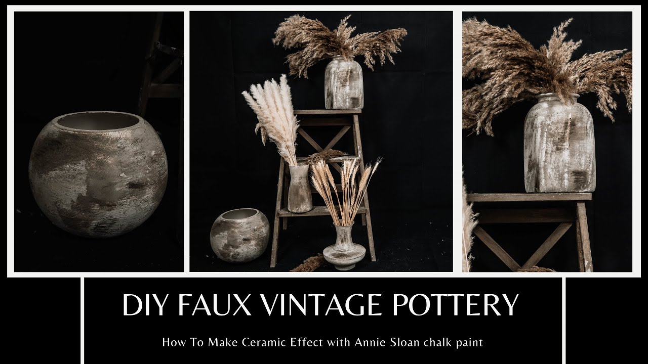 How To Make DIY Ceramic Effect Chalk Paint (In Any Colour!)