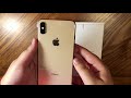 iPhone XS Max - Gold Color - 64GB -  Unboxing - Shot on iPhone X